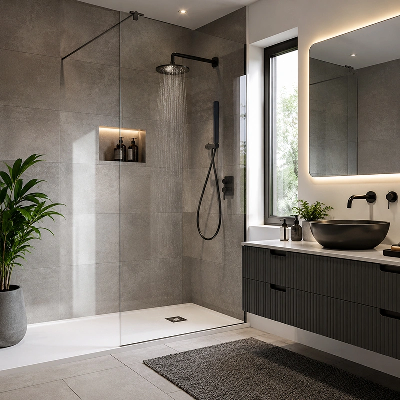 walk in shower st helens